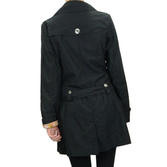 TWILLTWENTYTWO Twill Lara Cotton Coat Black Size S - Picture 3 of 4